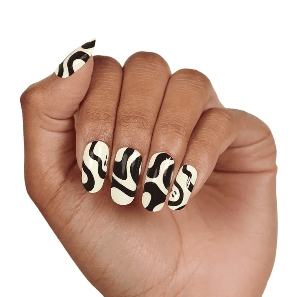 Color Street Feeling Fab-boo-lous Retired Nail Art Design Nail Strips - Picture 5 of 10